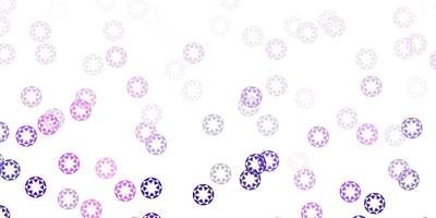 Light purple vector backdrop with dots.