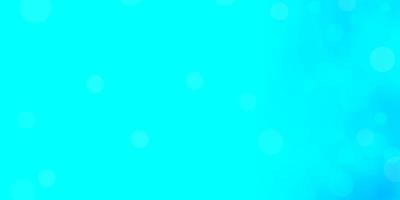 Light BLUE vector background with spots. Abstract decorative design in gradient style with bubbles. Pattern for booklets, leaflets.