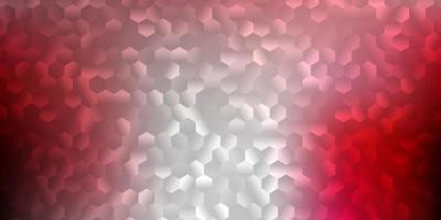 Light pink, red vector pattern with abstract shapes.