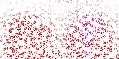 Light pink vector backdrop with chaotic shapes.