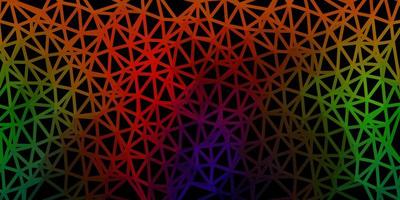 Abstract vector background with colorful gradient