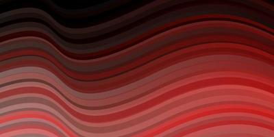 Dark Red vector layout with wry lines. Abstract gradient illustration with wry lines. Pattern for websites, landing pages.