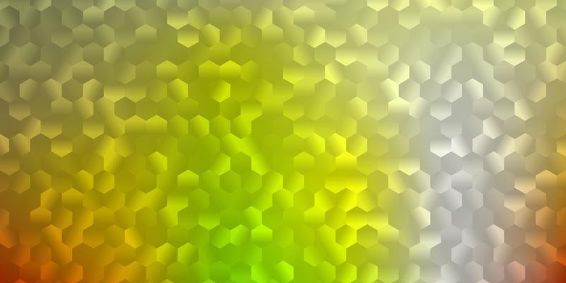 Light green, red vector texture with memphis shapes.