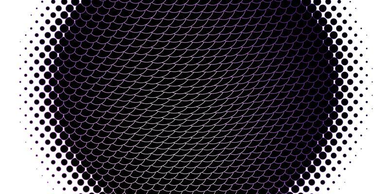 Light Purple vector pattern with spheres. Illustration with set of shining colorful abstract spheres. Pattern for booklets, leaflets.