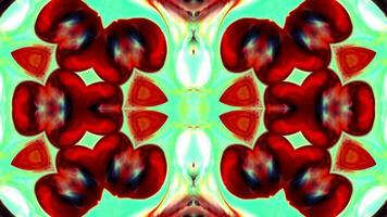 Abstract Colorful Kaleidoscope Movement video