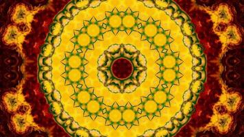 Abstract Colorful Kaleidoscope Movement video