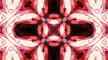 Abstract Colorful Symmetric and Hypnotic Kaleidoscope Movement video