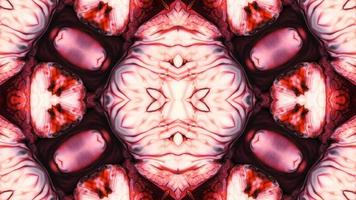 Abstract Colorful Symmetric and Hypnotic Kaleidoscope Movement video