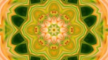 Abstract Colorful Symmetric and Hypnotic Kaleidoscope Movement video