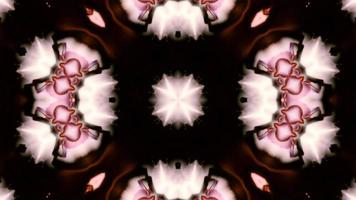 Abstract Colorful Symmetric and Hypnotic Kaleidoscope Movement video