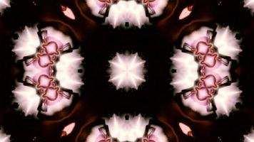 Abstract Colorful Symmetric and Hypnotic Kaleidoscope Movement video