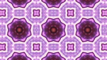 Abstract Colorful Symmetric and Hypnotic Kaleidoscope Movement video
