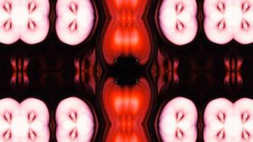 Abstract Colorful Symmetric and Hypnotic Kaleidoscope Movement video