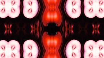 Abstract Colorful Symmetric and Hypnotic Kaleidoscope Movement video