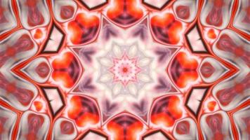 Abstract Colorful Symmetric and Hypnotic Kaleidoscope Movement video