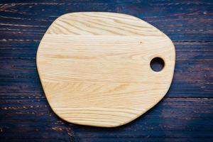 Wood cutting board photo