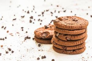 galletas con chispas de chocolate foto