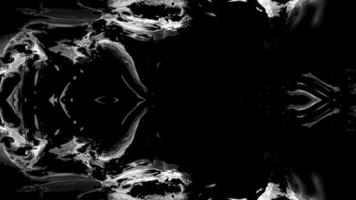 symmetrische zwart naar wit stroom video