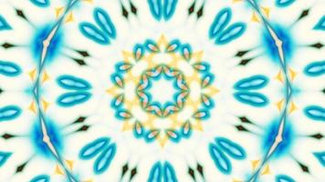 Abstract Colorful Symmetric and Hypnotic Kaleidoscope Movement video