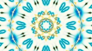 Abstract Colorful Symmetric and Hypnotic Kaleidoscope Movement video