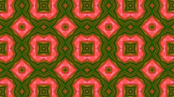 Abstract Colorful Symmetric and Hypnotic Kaleidoscope Movement video