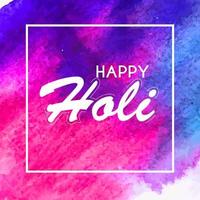 Happy Holi abstract colorful background vector