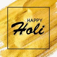 Happy Holi abstract colorful background vector