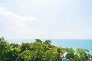 Beautiful beach and sea photo