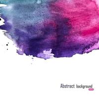 Abstract Paint Hand Drawn Watercolor Background Vector Illustration