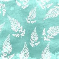 Abstract Natural Spring Seamless Pattern Background with Leaves. Vector Illustration