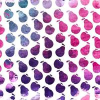 Colored Abstract Hand Painted Watercolor Background Seamless Pattern. Vector Illustration