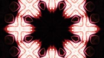 Abstract Colorful Symmetric and Hypnotic Kaleidoscope Movement video