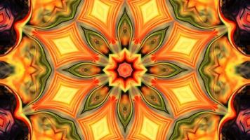 Abstract Symmetric and Hypnotic Kaleidoscope video