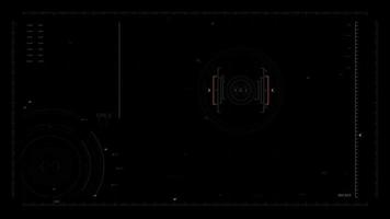 Futuristic user interface design element Video overlay 006 vector