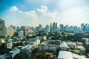 horizonte de la ciudad de bangkok foto