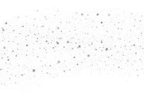 Light silver glitter confetti background vector