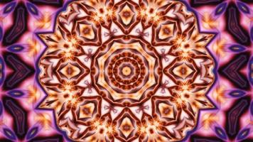 Abstract Symmetric and Hypnotic Kaleidoscope video