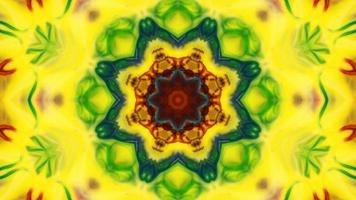 Abstract Symmetric and Hypnotic Kaleidoscope video