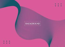Abstract background blend wave line design vector
