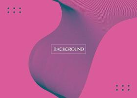 Abstract background blend wave line design vector