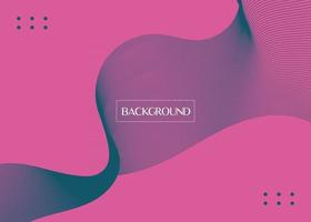 Abstract background blend wave line design vector