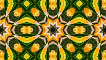 Abstract Symmetric and Hypnotic Kaleidoscope video