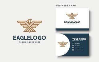 Creative Professional eagle Logo Design, eagle vintage emblem vector
