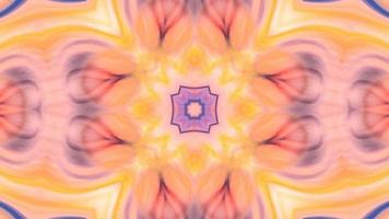 Abstract Symmetric and Hypnotic Kaleidoscope video