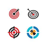 Target icon vector