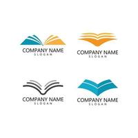 Book Logo Template vector