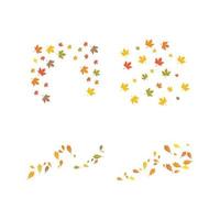 autumn Leaf background vector