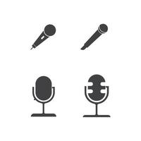 microphone icon vector