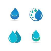 water drop Logo vector