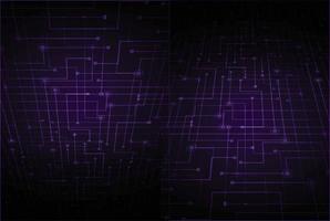 cyber circuit future technology concept background vector